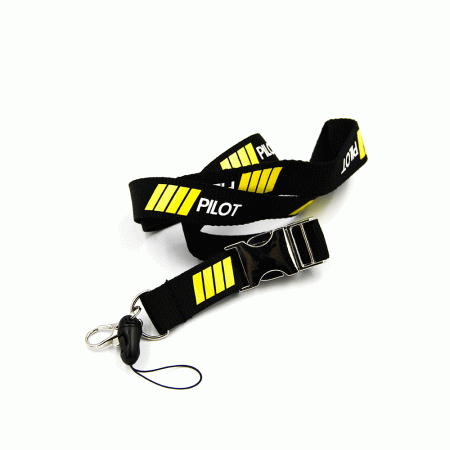 KEYCHAIN LANYARD PILOT IIII (BLACK)