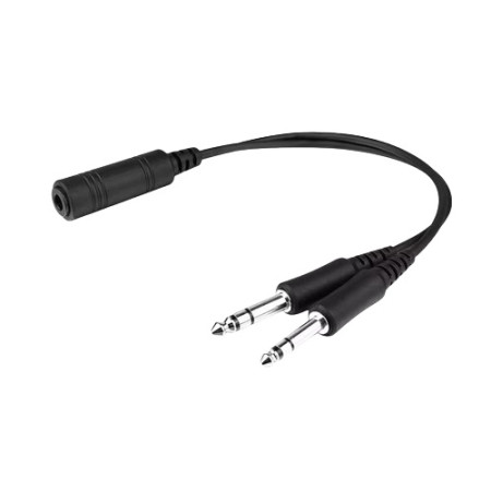 HEADSET CABLE ADAPTER U174 TO DUAL PLUG
