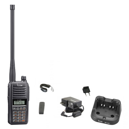 ICOM IC-A16B BLUETOOTH VHF AIRBAND TRANSCEIVER (118-137 MHZ)