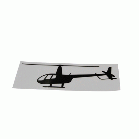 STICKER/ADESIVO HELICOPTER ROBINSON