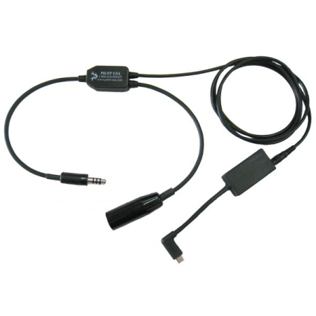 PILOT USA ADAPTER GOPRO 5/6/7/8/9/10/11/12 (DUAL PLUG) PA-80S/HERO5