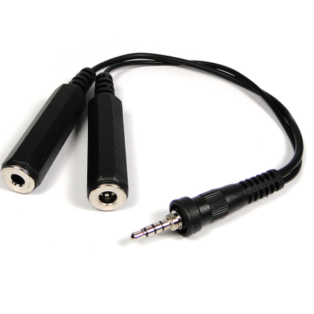 YAESU HEADSET ADAPTER CABLE DUAL CT-96 V