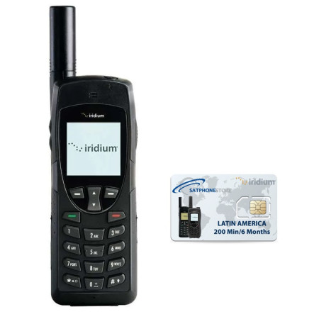 IRIDIUM SATELLITE PHONE KIT 9555 - 200 MINUTE