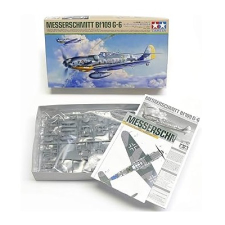 PLASTIC MODEL TAMIYA 1:48 BF109 E-3 MESSERSCHMITT 61050