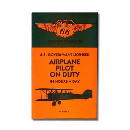 FRIDGE MAGNET - PHILLIPS PILOT ON DUTY NAPX600-POD