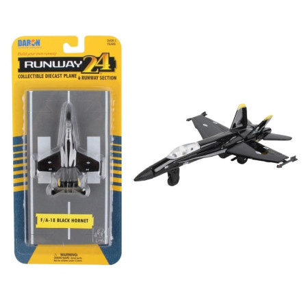 RUNWAY-24 F-18 BLACK RW140