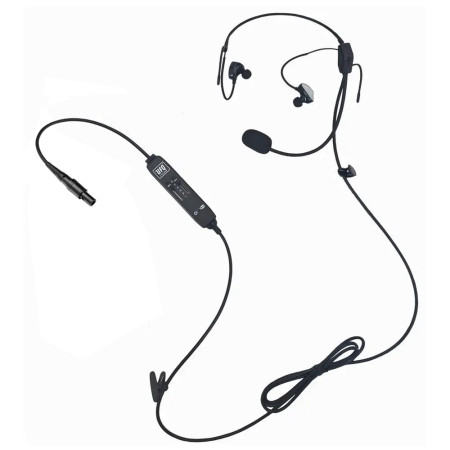 UFQ HEADSET L1 PNR 6-PIN LEMO PLUG