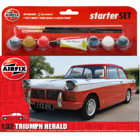 AIRFIX 1:32 TRIUMPH HERALD STARTER GIFT