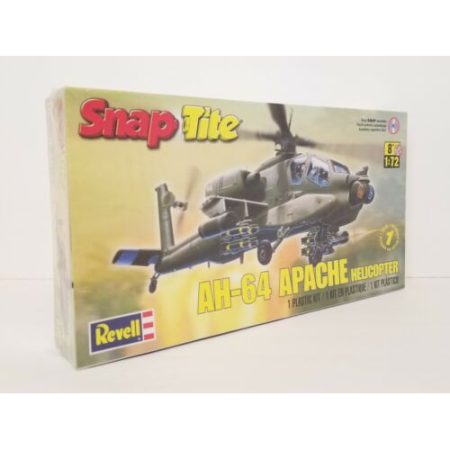REVELL 1:72 SNAPFIT AH-64 APACHE HELICOP