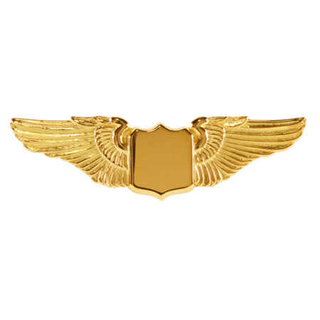 WINGS PILOT MEDIUM TACKETTE GOLD (5.1CM)