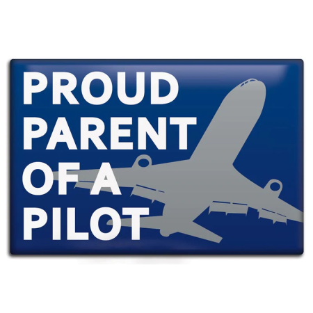 FRIDGE MAGNET - PROUND PARENT OF A PILOT NLUS632-PPP
