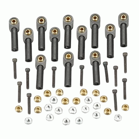 DUB860 BALL LINKS 2-56 12PC'S DUBRO