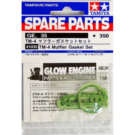 TAMIYA ACC TM-4 MUFLER GASKET SET 41035
