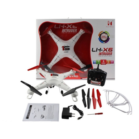 MR QUADRICOPTER X6 COM MONITOR FPV