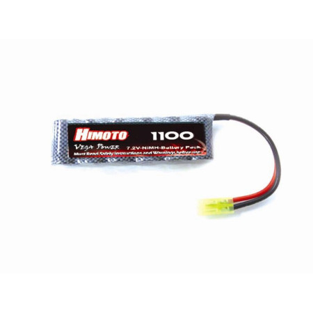 PACK HIMOTO 7.2V 1100MA NIMH 28003