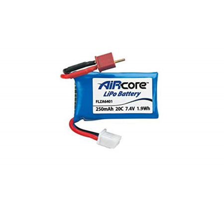 AIRCORE LIPO BAT 7.4 20C 250M FLZA6401