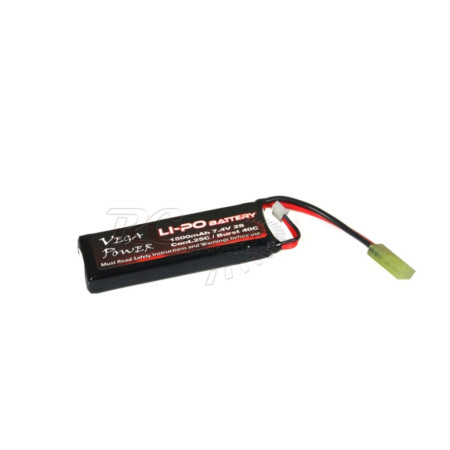 PACK HIMOTO 7.4V 1500MA LIPO 25C LP7415