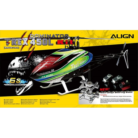 T-REX 450L DOMINATOR 6S KIT RH45E11XT