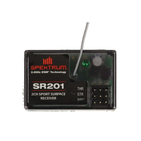 RECEPTOR SPEKTRUM 2CH SR201 SPMSR201