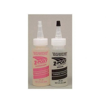 COLA ZAP Z-POXY 5 MINUTE EPOXY 4OZ PT-37