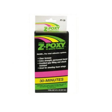 COLA ZAP Z-POXY 30 MINUTE EPOXY 8OZ PT-39