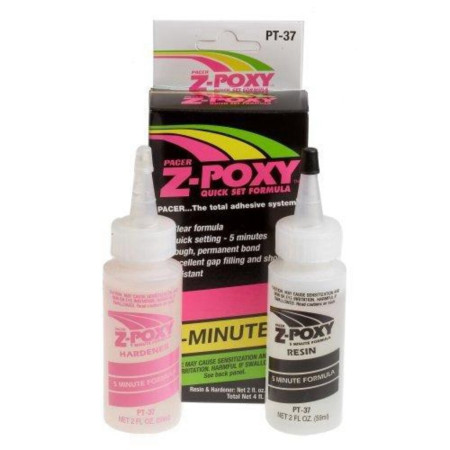 COLA ZAP Z-POXY 5 MINUTE EPOXY 8OZ PT-38