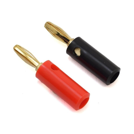 EFLA234 GOLD BANANA PLUG SET W/SCREWS