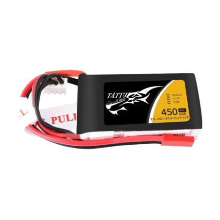 GENS ACE 11.1V 450MA 45C JST-SYP PLUG TATTU