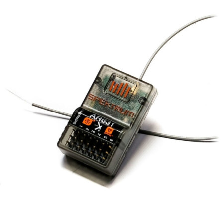 RECEPTOR SPEKTRUM 6CH AR631 DSMX AS3X & SAFE SPMAR631