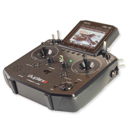 RADIO JETI 24CH DUPLEX DS-16 G2 TX CARBON BLACK DIAMOND JETIDS16G2-CB