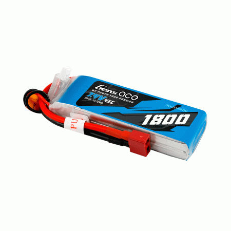 GENS ACE 7.4V 1800MA 45C LIPO DEANS