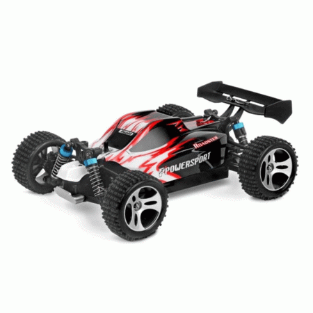 CARRO WLTOYS 1/18 RTR VORTEX 50KM/H 4WD A959 RED
