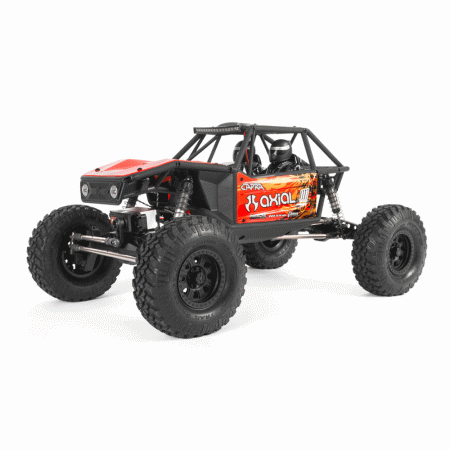 CARRO AXIAL 1/10 CAPRA UNLIMITED 1.9 TRAIL BUGGY RTR RED AXI03000T1