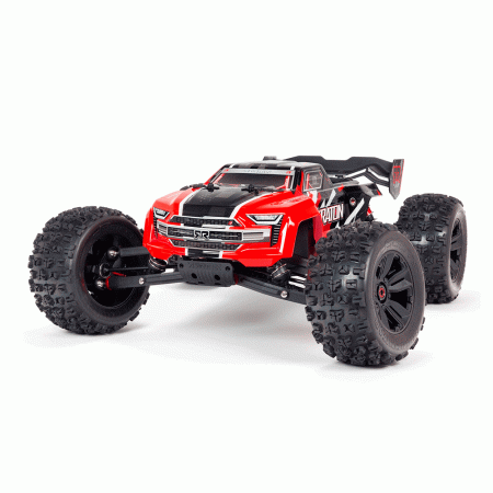 CARRO ARRMA 1/8 KRATON 6S 4WD BLX MONSTER RTR RED ARA8608V5T1