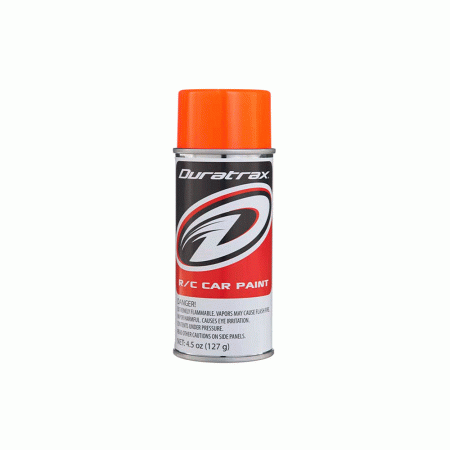 SPRAY POLYCARB FLUORESCENT ORANGE 4.5OZ DTXR4278