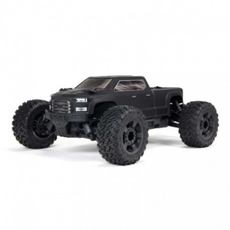 CARRO ARRMA 1/10 BIG ROCK 3S 4WD BLX MONSTER RTR BLACK ARA4312V3