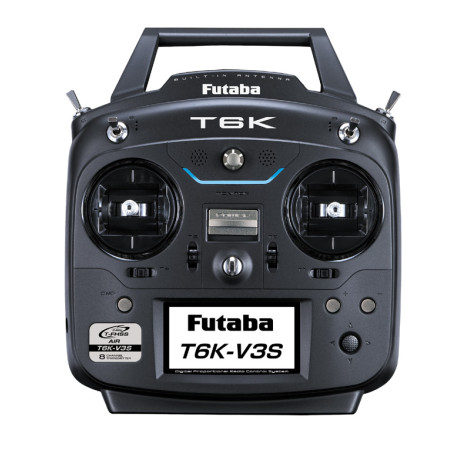 RADIO FUTABA 8CH T6K V3S T-FHSS FOR HELI W/R3008SB 2-STICK 01004404-3