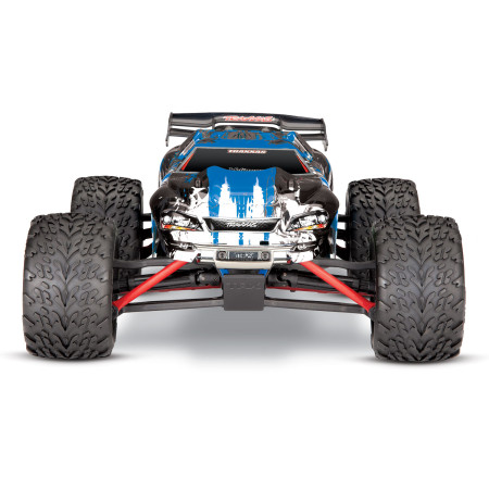 CARRO TRAXXAS 1/16 E-REVO VXL 4WD BRUSHLESS RTR TSM BLUE 710763