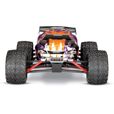 CARRO TRAXXAS 1/16 E-REVO VXL 4WD BRUSHLESS RTR TSM PURPLE 710763