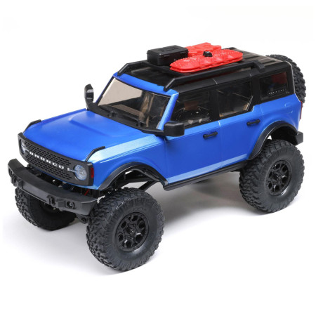 CARRO AXIAL 1/24 SCX24 2021 FORD BRONCO 4WD RTR BLUE AXI00006T3