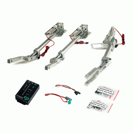 HAN OV-10 BRONCO 30CC TREM RETRATIL NOSE GEAR + CONTROLLER
