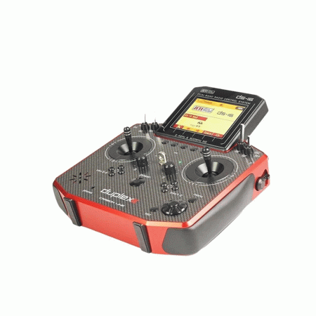 RADIO JETI 24CH DUPLEX DS-16 G2 TX CARBON METALIC RED JETIDS16G2-CFR