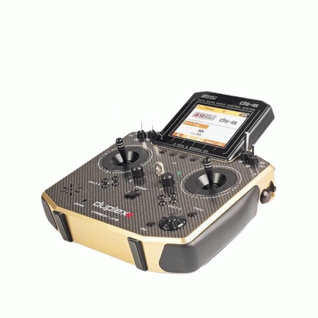 RADIO JETI 24CH DUPLEX DS-16 G2 TX CARBON METALIC GOLD JETIDS16G2-CFG