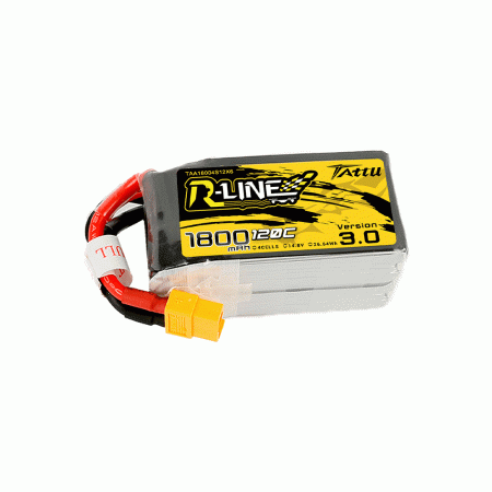 GENS ACE TATTU 14.8V 1800MAH 120C R-LINE 3.0 RACING 3.0 XT60 PLUG