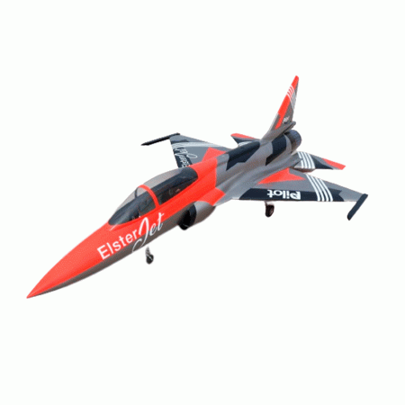 AVIAO PILOT RC ELSTER JET FC1 3D (2.2M) 01 FLUORESCENT RED