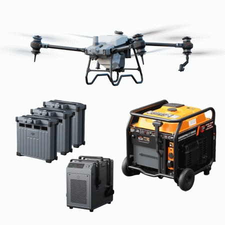 DRONE DJI AGRAS T40 AGRICOLA KIT (3 BAT + 1 CARREGADOR + 1 GERAD12000)