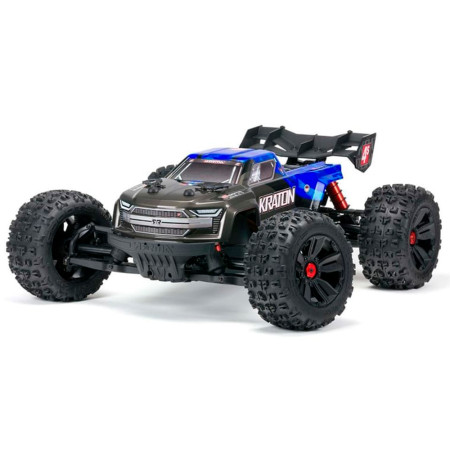 CARRO ARRMA KRATON 4S 1/10 BLX 4WD RTR BLACK/BLUE ARA4408V2T2