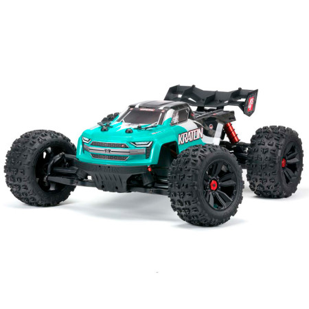 CARRO ARRMA KRATON 4S 1/10 BLX 4WD RTR TEAL/BLACK ARA4408V2T1
