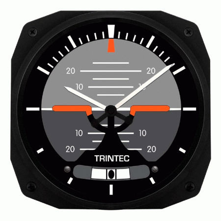 TRINTEC CLOCK 10" ARTIFICIAL HORIZON CLOCK HOR-10