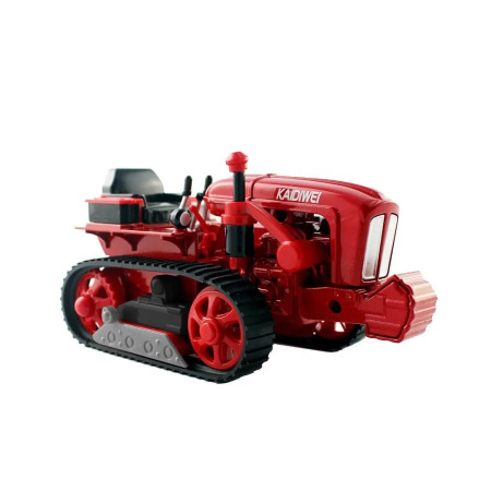 TRATOR KDW 1/18 METAL TRACKED RED 691012